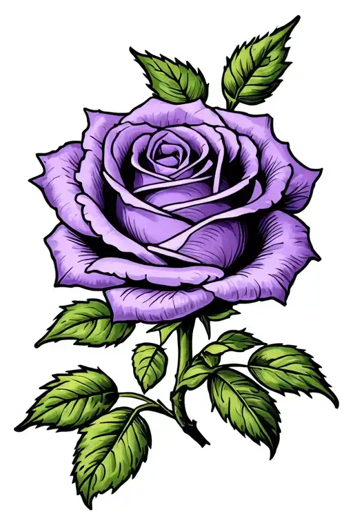 A Single Purple Rose