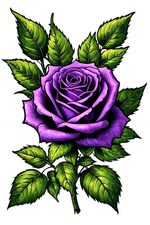 A Single Purple Rose