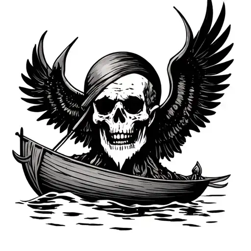 Charon Boatman From Hades