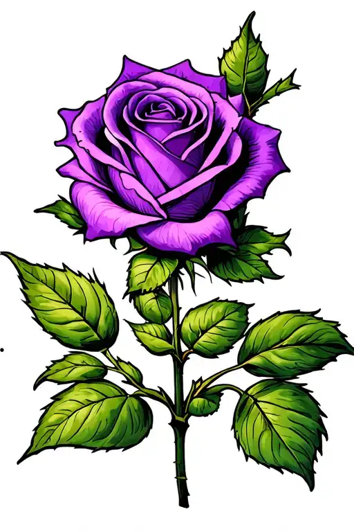 A Single Purple Rose