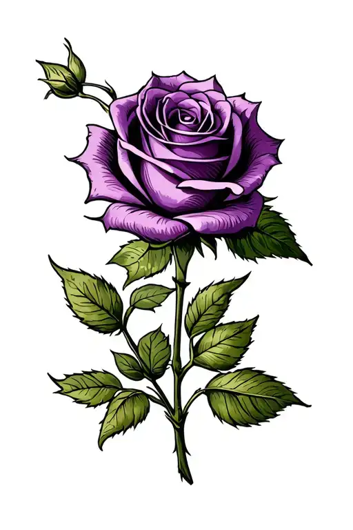A Single Purple Rose