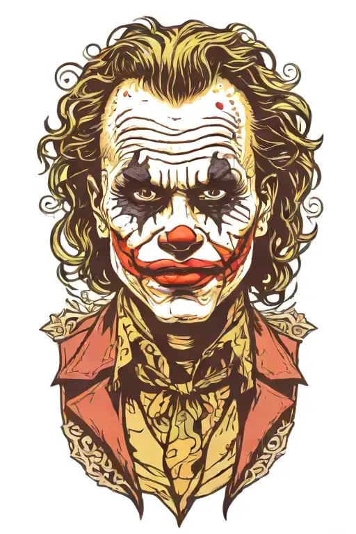 Heath Ledger Joker Full Body