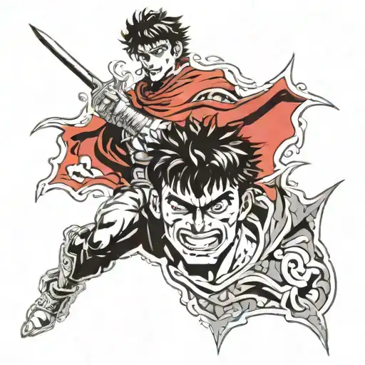 Anime Berserk Guts