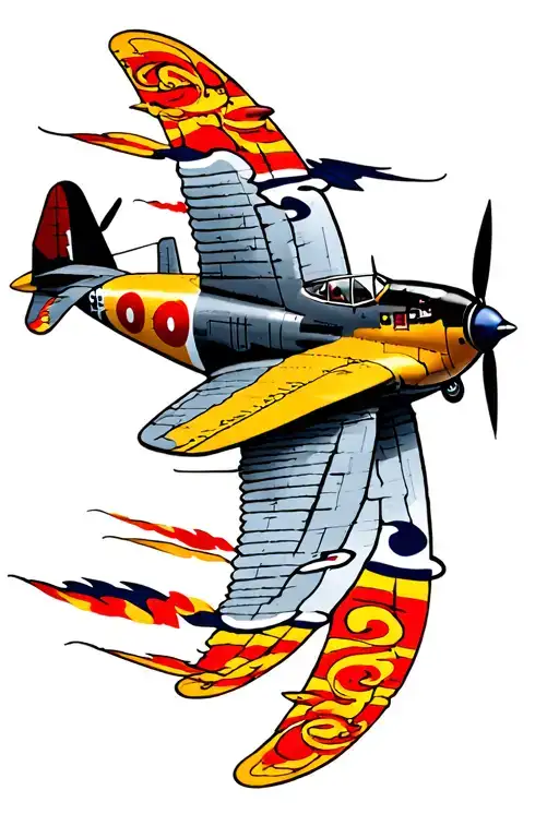Spitfire Flying