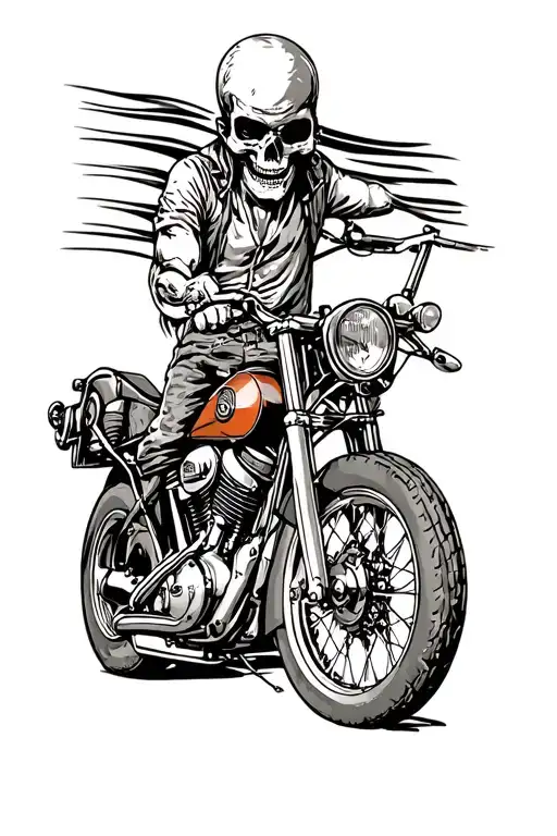 Biker Motorcycle Engine