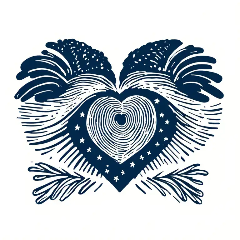 Fingerprint Heart