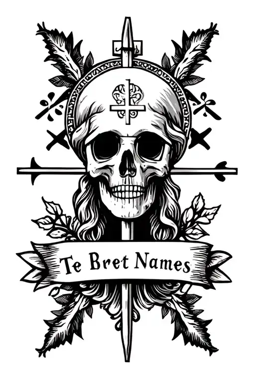 Religious Symbols With Kids Names Incorporated