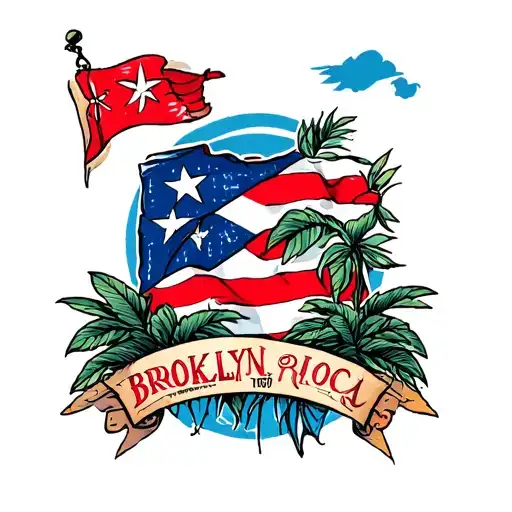 Puerto Rico Brooklyn New York Inspired