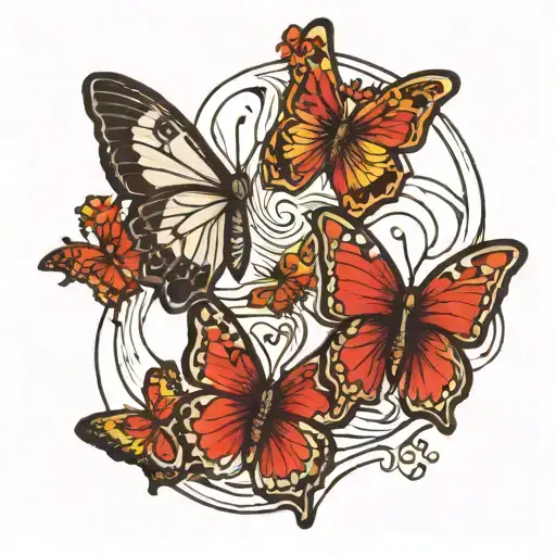 Lines And Butterflies