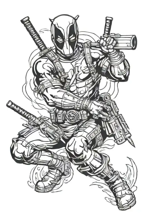 Deadpool Standing