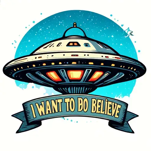 X-files I Want To Believe Ufo