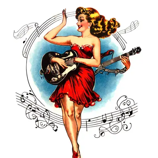 Musical Theatre Pinup Girl