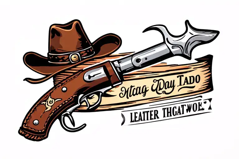 Leather Western Tool