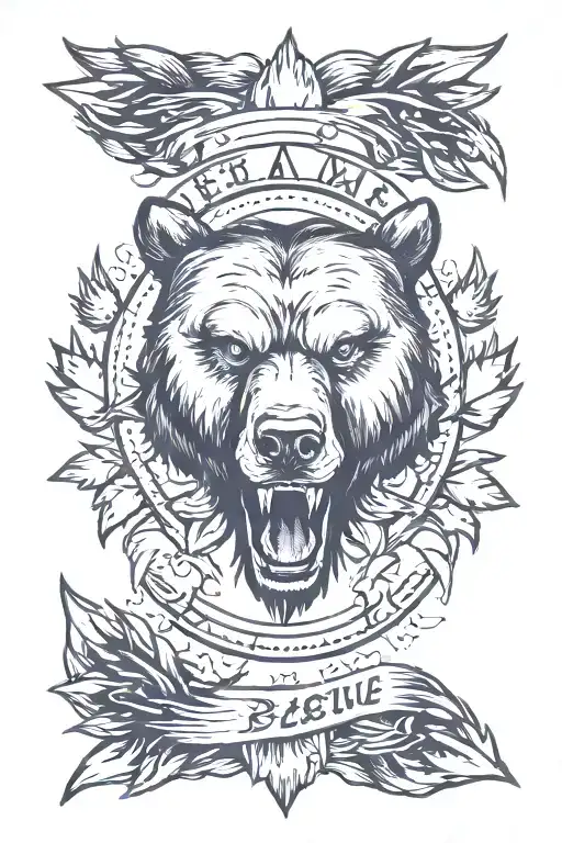 Bear Claw Marks Tearing