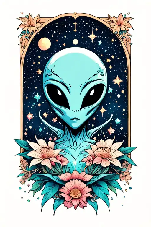 Soul Brilliance Alien In The Cosmos Revealing Secrets