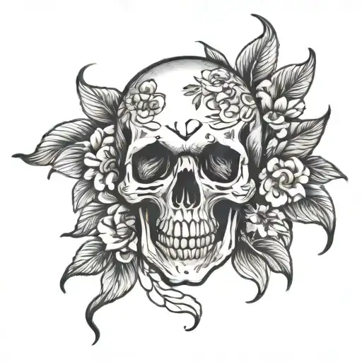 Skull Flowers