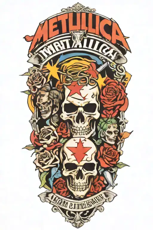 Metallica Album Covers