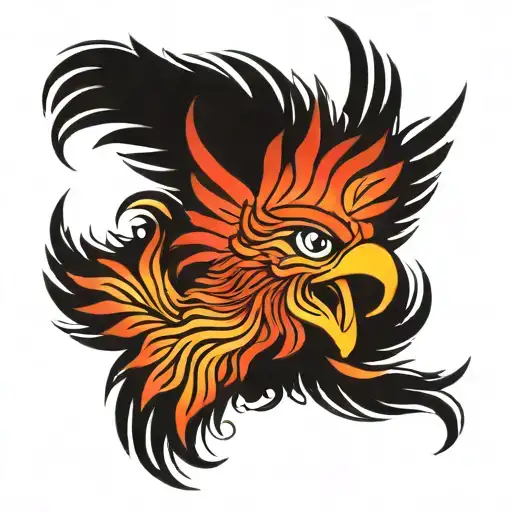 Phoenix Head