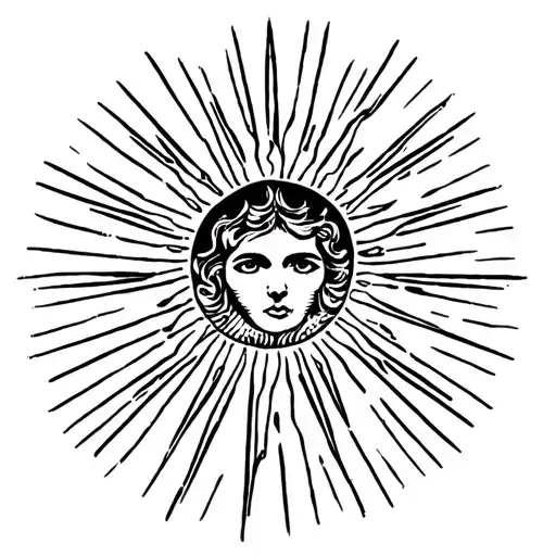 Hip Sun Rays Beaming