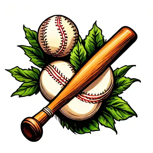 Cricket Bat And Ball