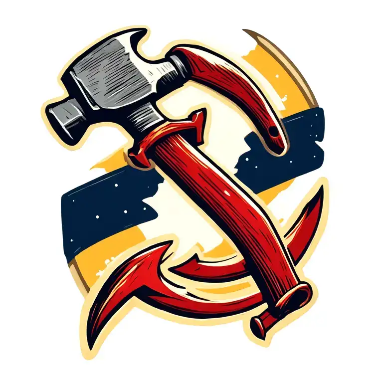 Hammer And Sickle Nordic Style