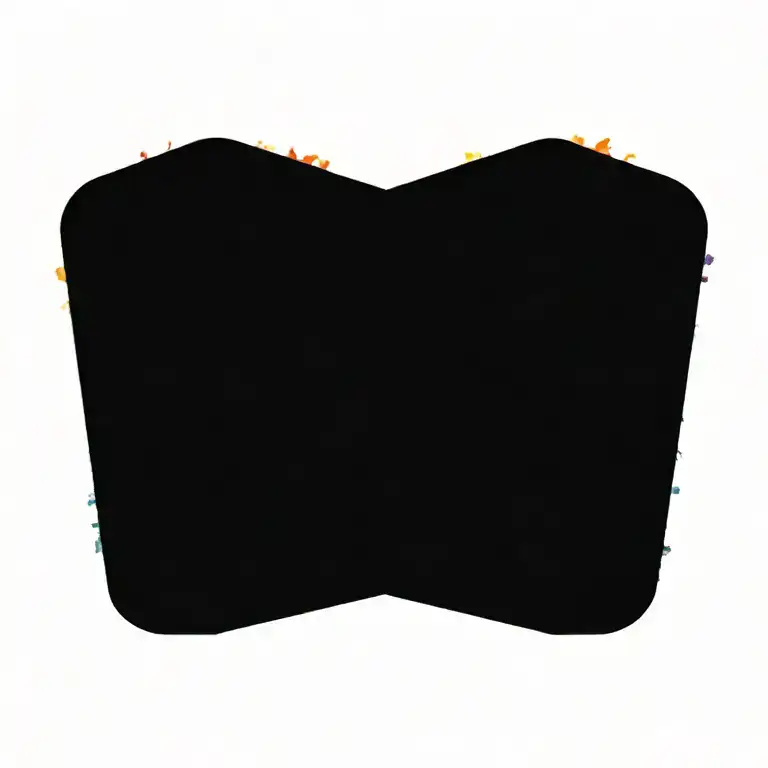 A Colorful Tie Dye Skateboard With Art Supplies Scattered Around It