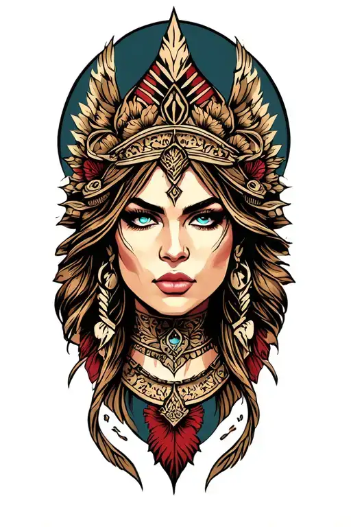 Warrior Freya Looking Sexy