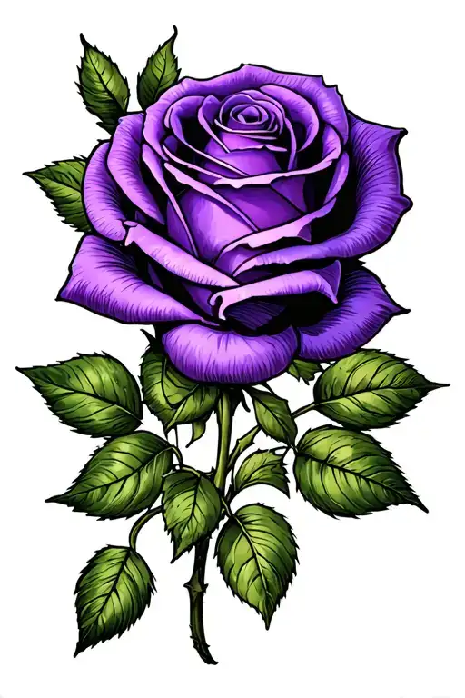 Purple Rose