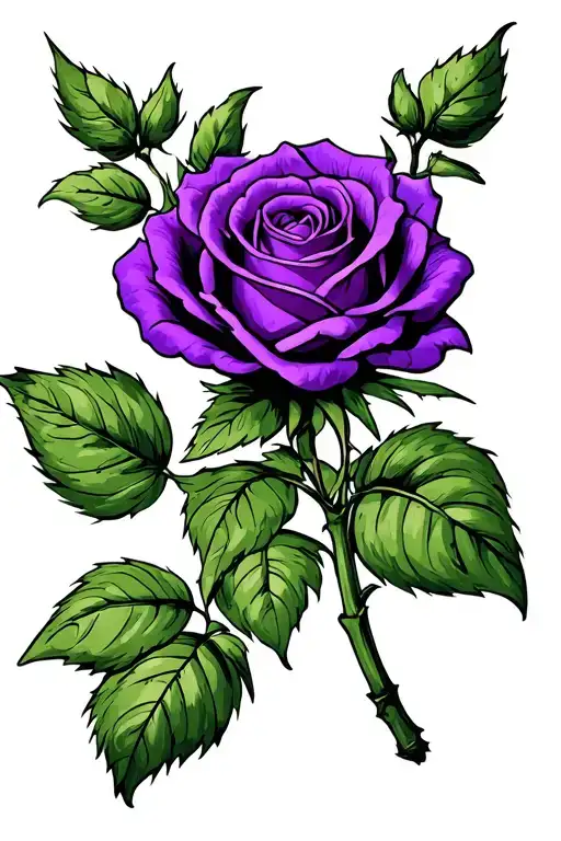 Purple Rose