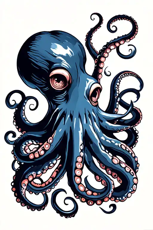 Octopus Tattooing Another Octopus