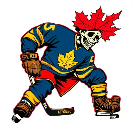 Toronto Maple Leaf Medievil Hockey
