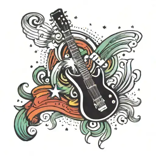 Music Reggae Inspired Galaxy