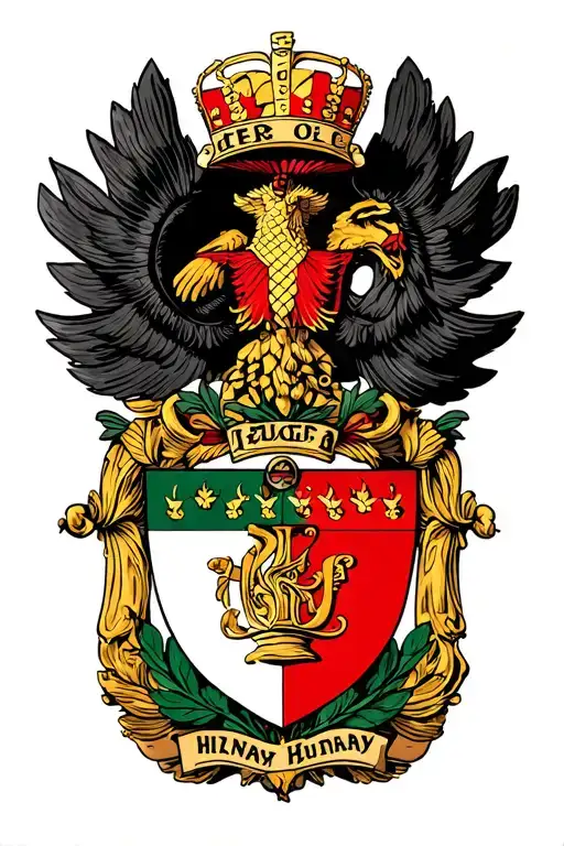 Hungary Coat Of Arms Reaching