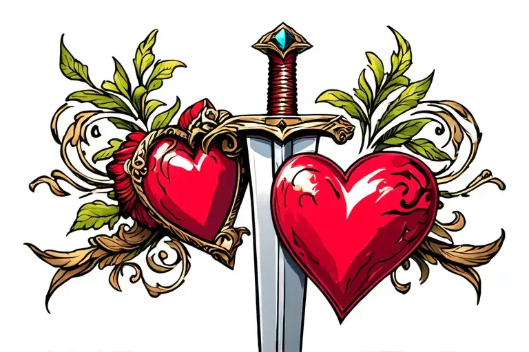 Heart And Sword Jewel