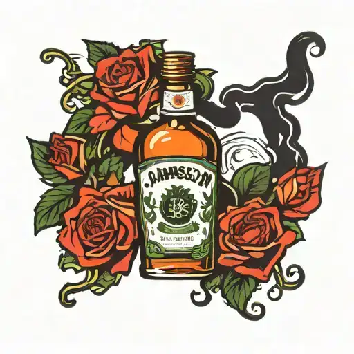 Jameson Whisky Bottle