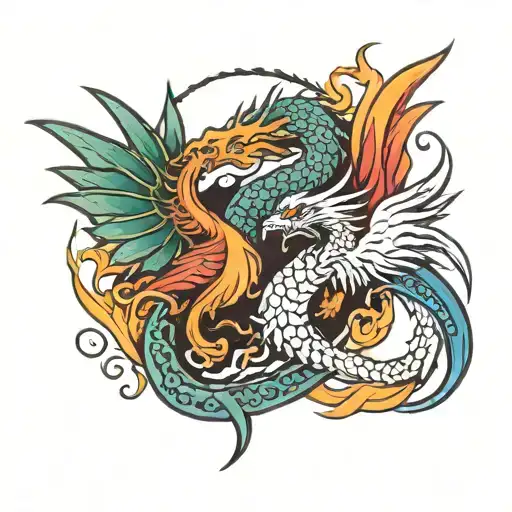 Dragon And Phoenix