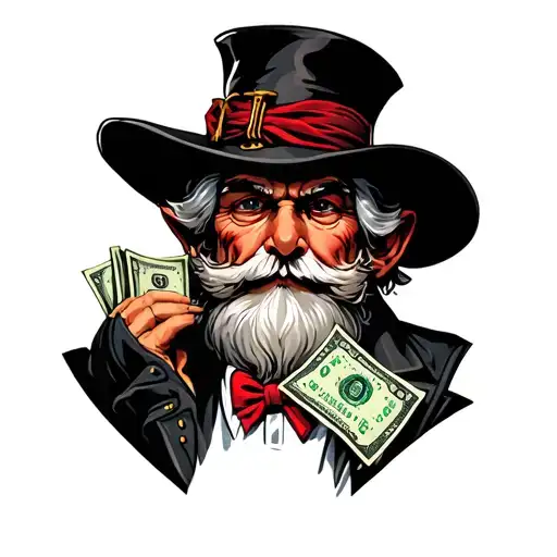 Scrooge Macdak With Money