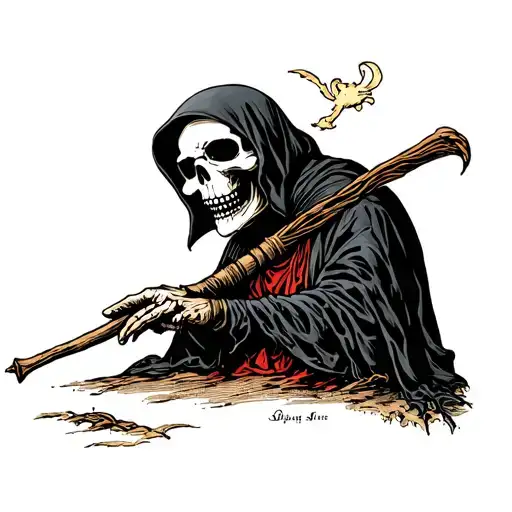 Grim Reaper On Vaction