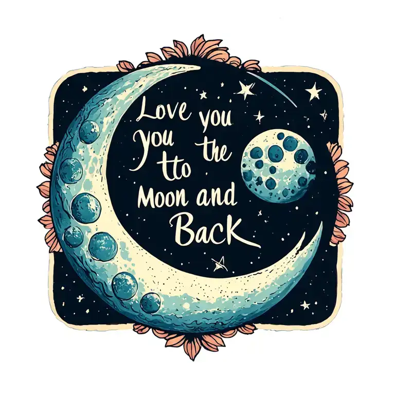 Love You To The Moon And Back