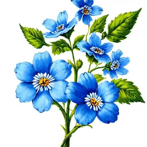 Forget Me Not Flowers