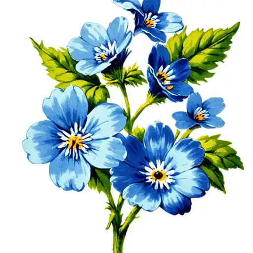 Forget Me Not Flowers