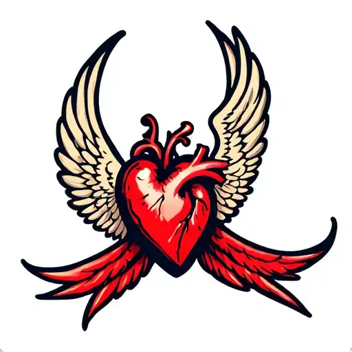 Heart With Wings