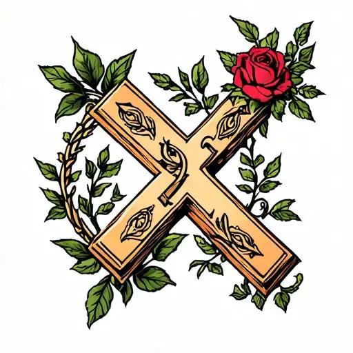 Italian And Christian Cross