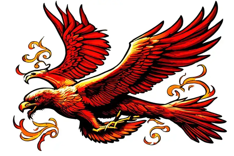 Fenix Flying Red Colour