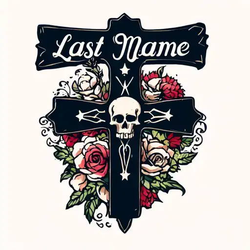 Cross With Last Name Incorporated