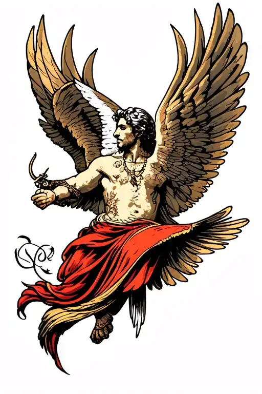 Icarus Flying Towards