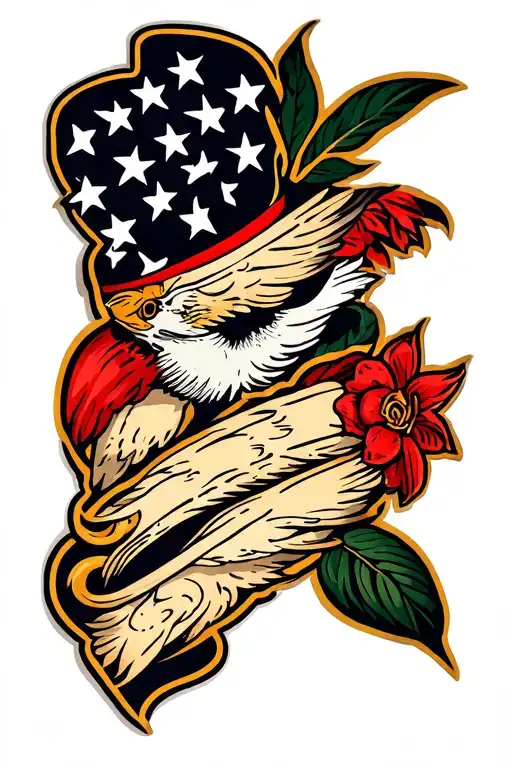 Patch Work Left Arm Sleeve