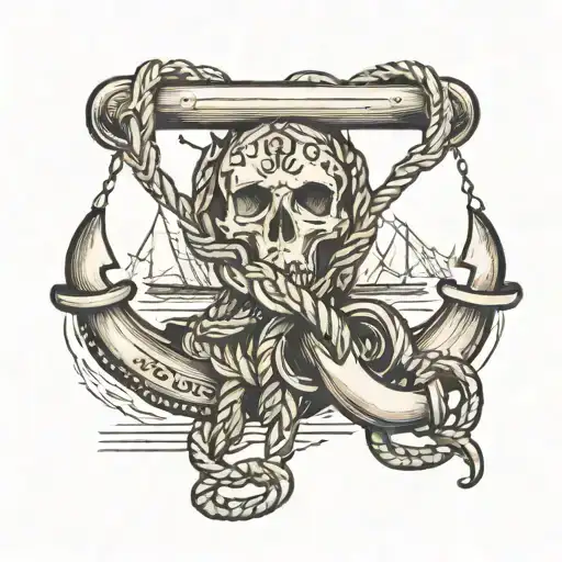 Bowline Know With Shackle Held