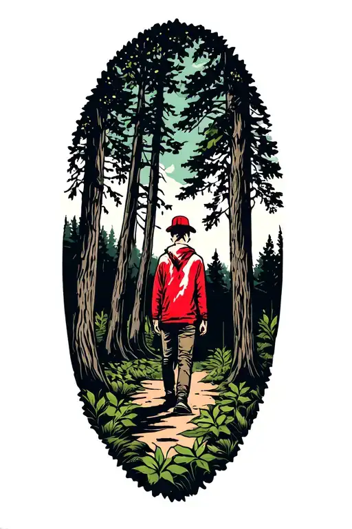 Twenty One Pilots Walking In The Woods Surrounded