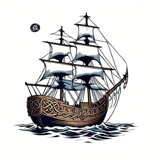 Celtic Ship Design Combining Elements From The Us Navy